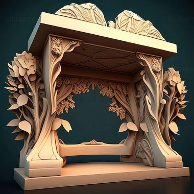 3D model Chuppah (STL)